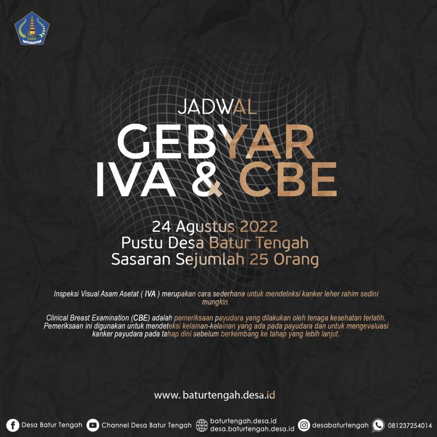 GEBYAR IVA & CBE